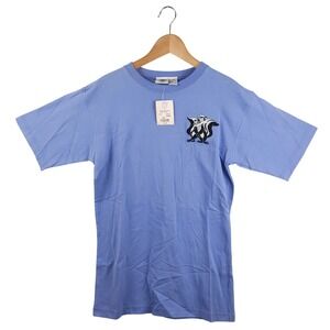 NWT Vintage 1994 Looney Tunes Pepe Le Pew Embroidered‎ T-Shirt XS Periwinkle 90s